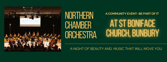 Northern Chamber Orchestra in concert at St Boniface, Bunbury