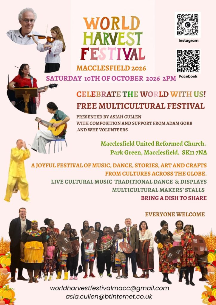 World Harvest Festival Macclesfield 2026