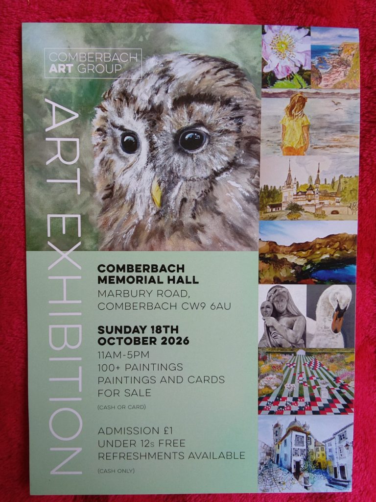 Comberbach Art Group Art Exhibition 2026
