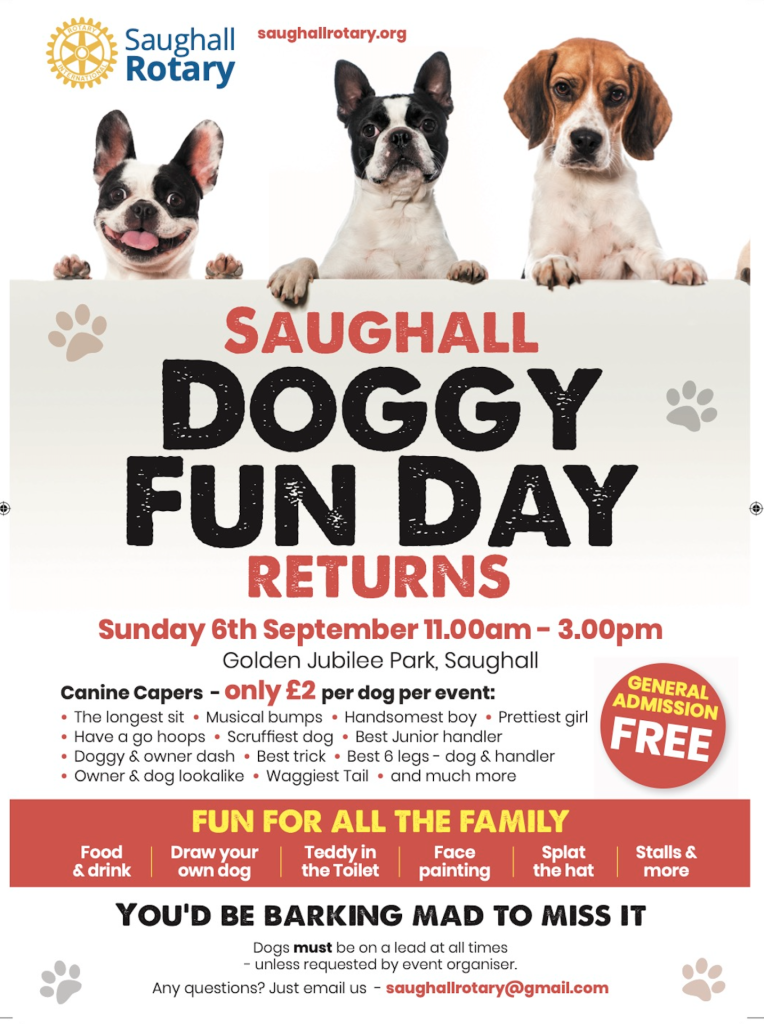 Saughall Rotary Doggy Fun Day